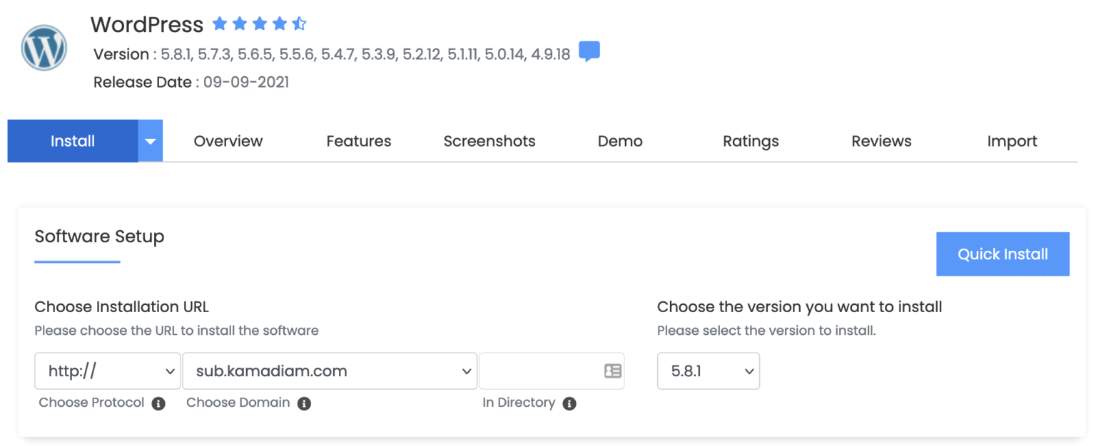 WordPress 新增設定