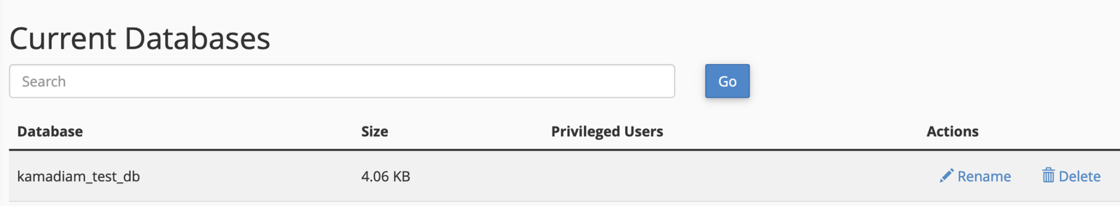 目前的MySQL 資料庫