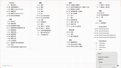 cheatsheet main window